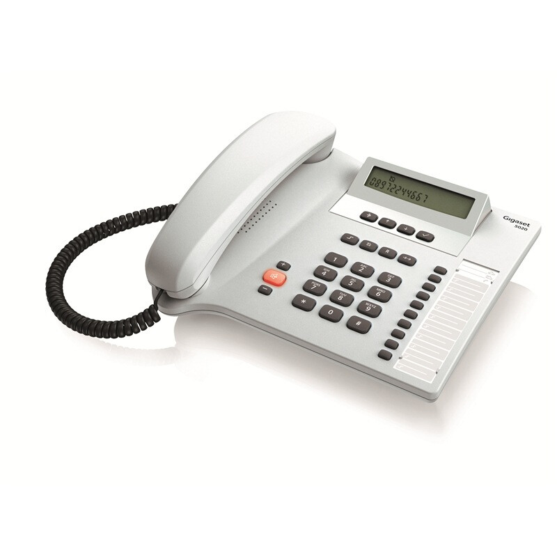 Gigaset original Siemens brand 5020 office landline home telephone (light gray)