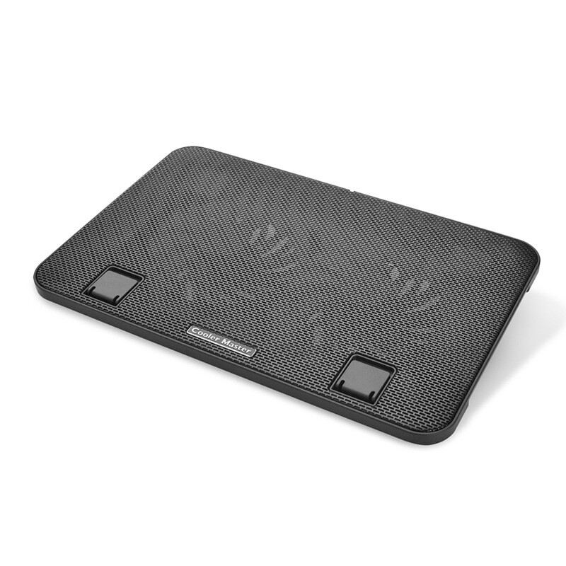 CoolerMaster cme2 17 inch and below notebook radiator (screen flushing panel / 14cm double fan / mute / large air volume) black