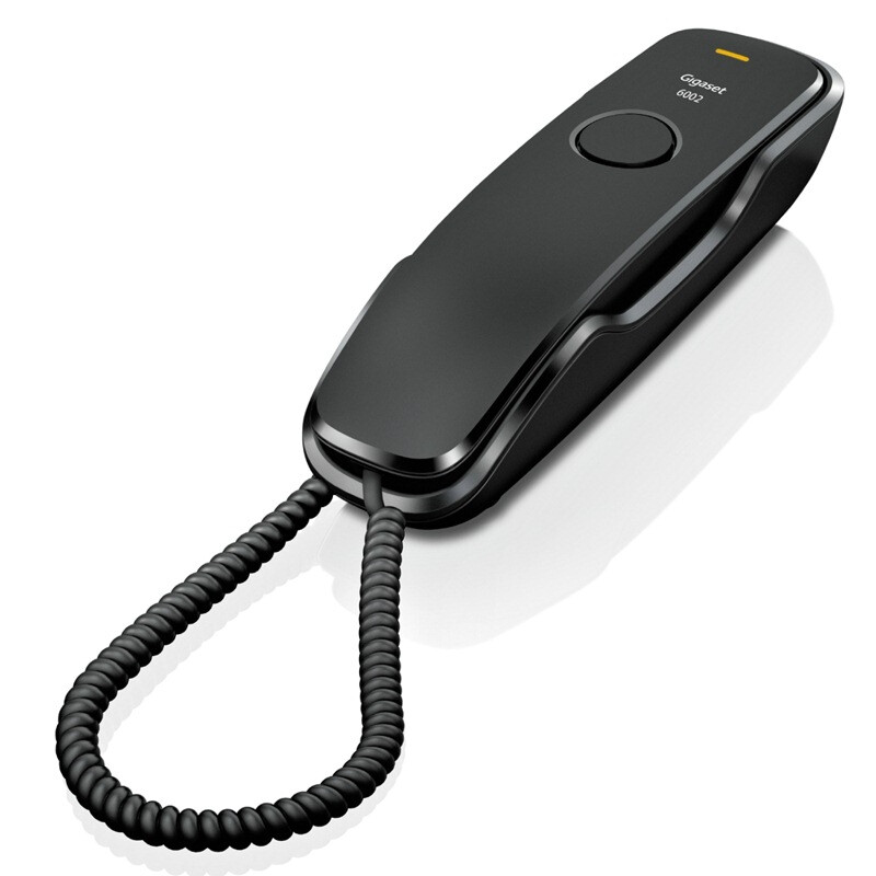 Gigaset 6002 hotel telephone / household wall telephone (black)