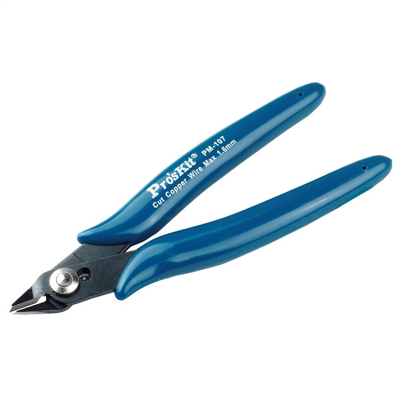 Pro'skit pm-107f blue handle precision Ruyi diagonal pliers 130mm