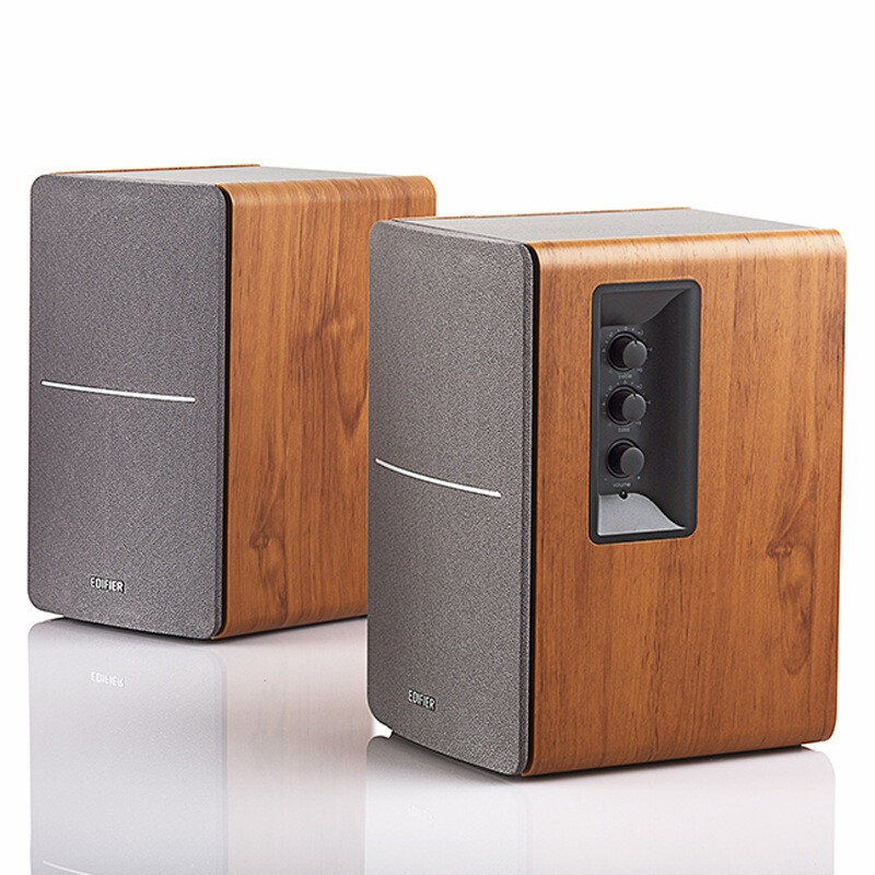 Edifier r1200tii powerful 2.0 bookshelf speaker audio computer speaker classic shape elegant atmosphere