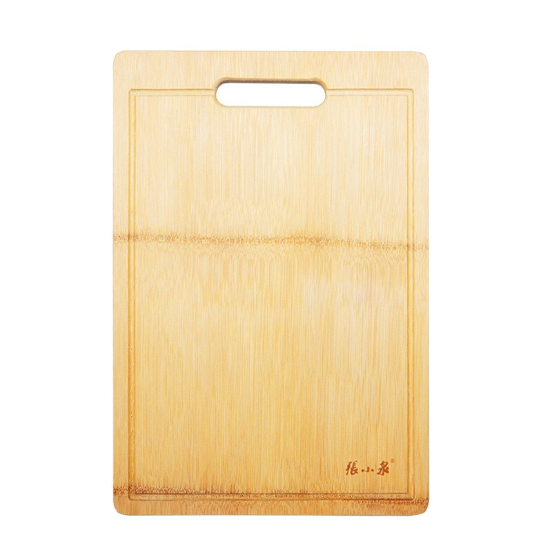 Zhang Koizumi Benzhen series unpainted whole bamboo chopping board and vegetable board w70002000 (38cm * 26cm * 1.7cm)