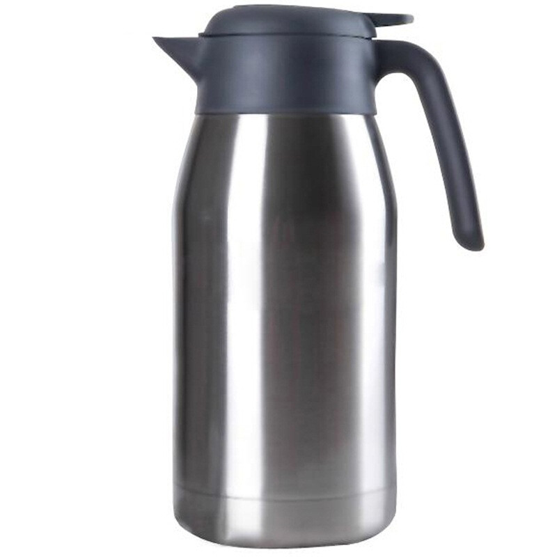 Thermos chef 2000ml high vacuum stainless steel large capacity outdoor sports travel insulation pot ths-2000 (SBK)