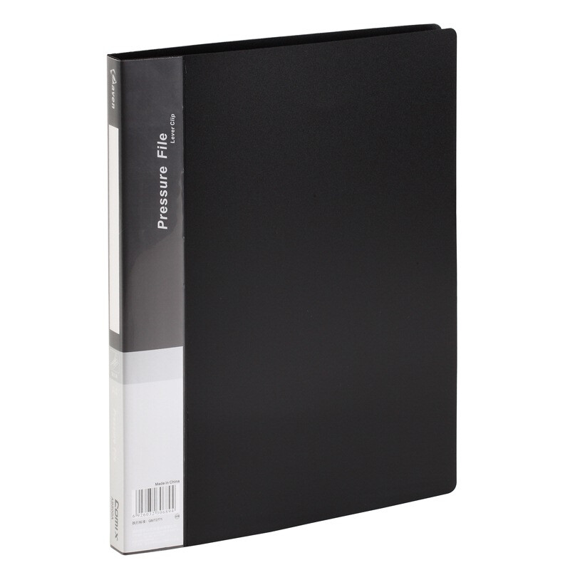 Comix single power folder + insert A4 folder folder black ab600a