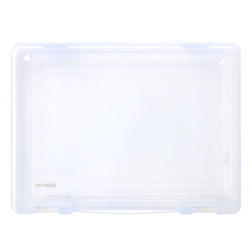 Deli 5702 A4 fashionable environmental protection document box