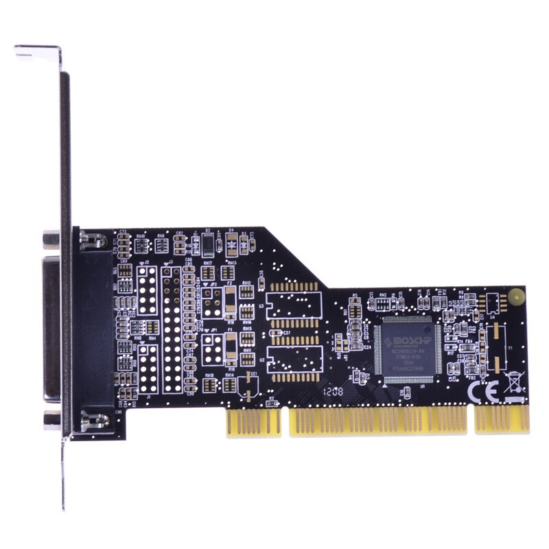 Moge PCI to parallel port card mc1371 single parallel port desktop LPT printer port adapter card