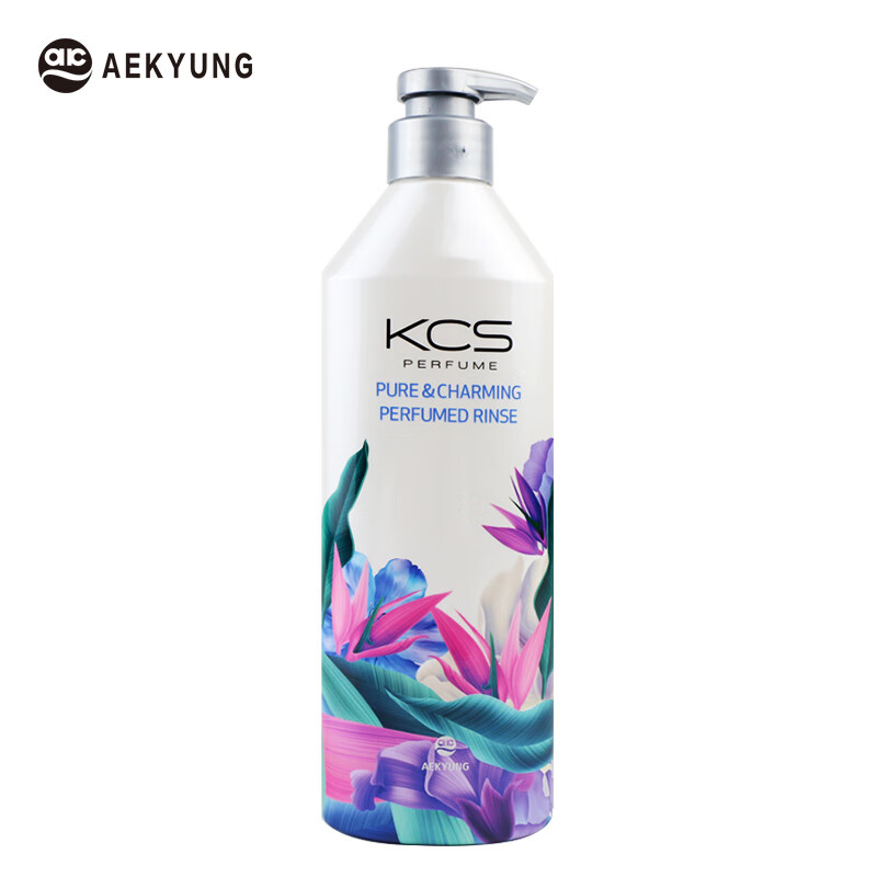 爱敬KCS花香香水润发乳600ml(护发素 柔顺丝滑 男女士)
