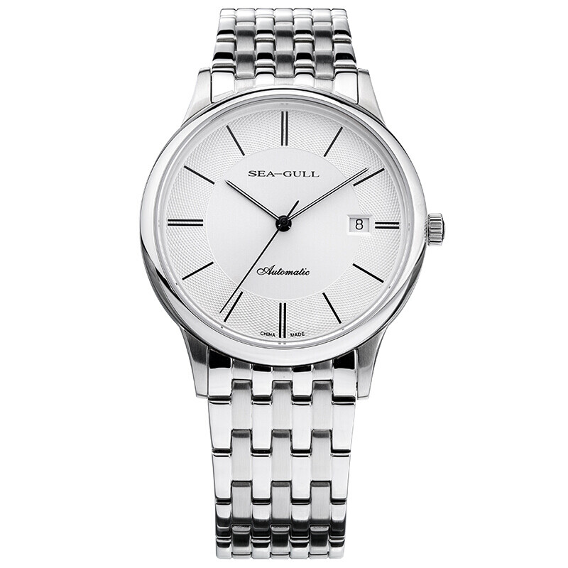 Seagull watch master series automatic mechanical men's watch business leisure calendar steel band waterproof watch 816.364