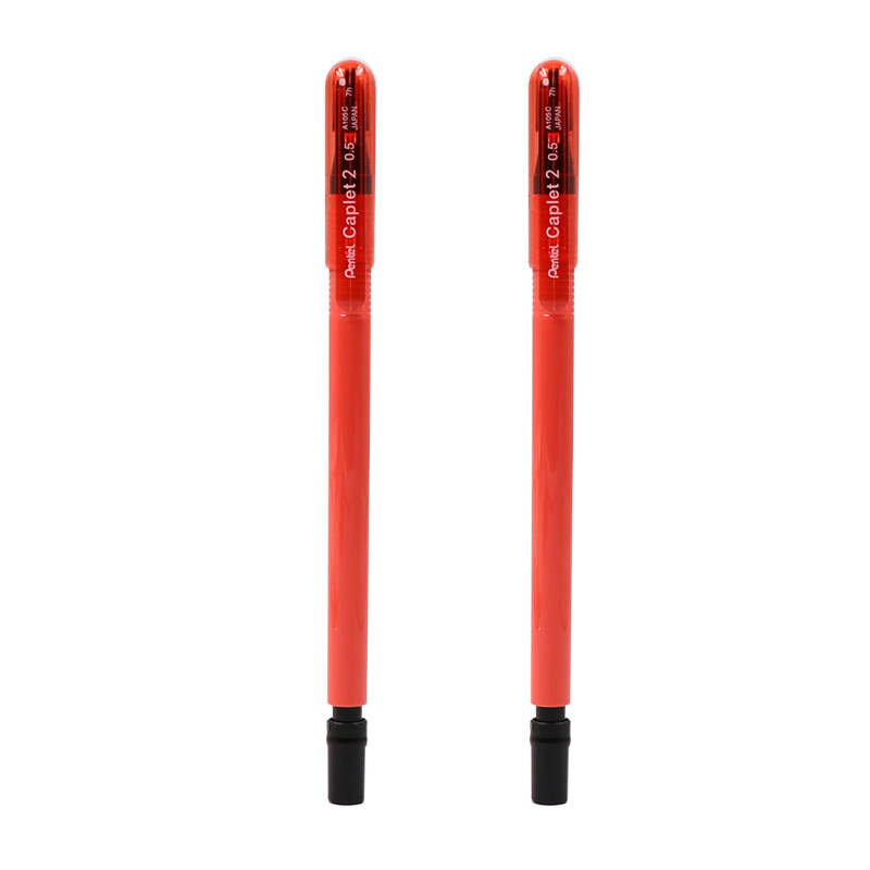 Pentel 0.5mm automatic pencil cap movable pencil a105c Orange 2 pieces