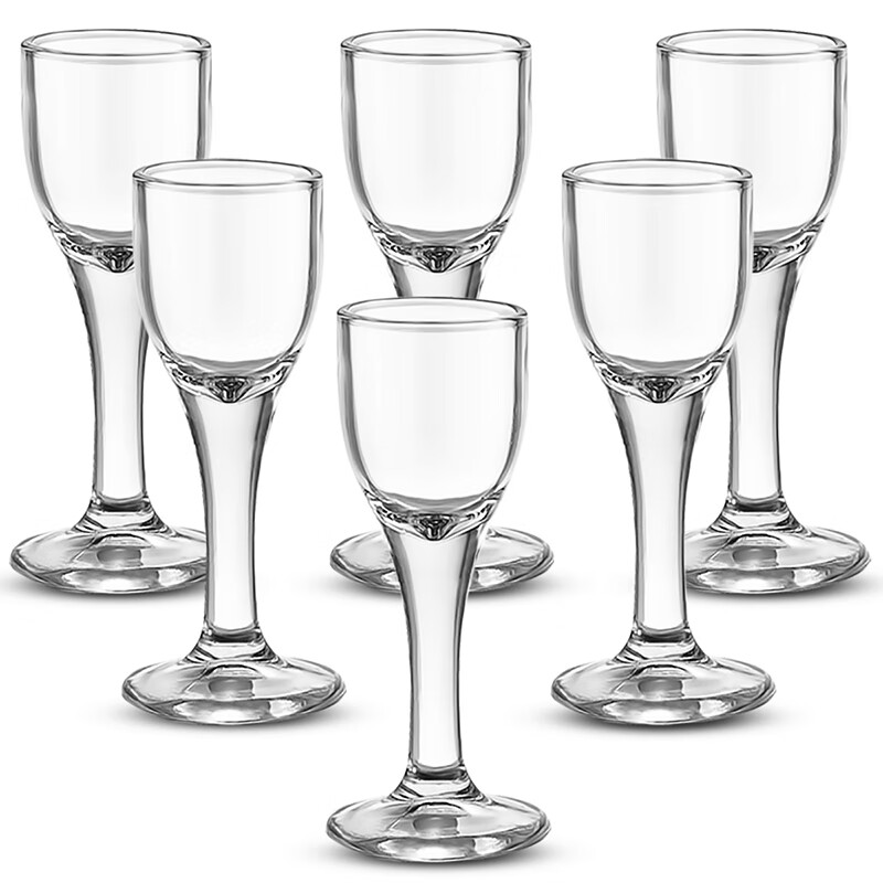 Maxcook, Baijiu, liquor cup, 10ml, Chinese glass, small glass, wine cup, drinking bottle 6, MCB177.