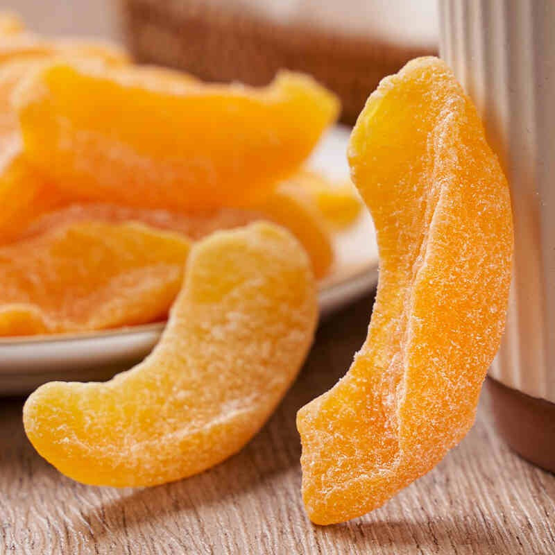 鲜记 黄桃干468g/罐