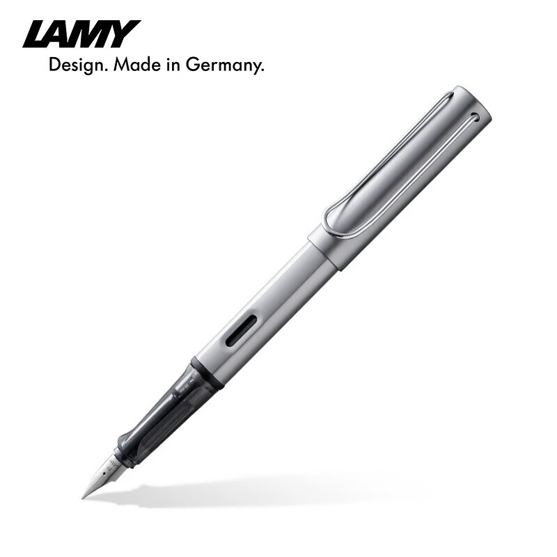 凌美（LAMY）钢笔 恒星系列墨水笔签字笔 书写练字正姿钢笔 企业团购定制 深灰色26--0.5mm
