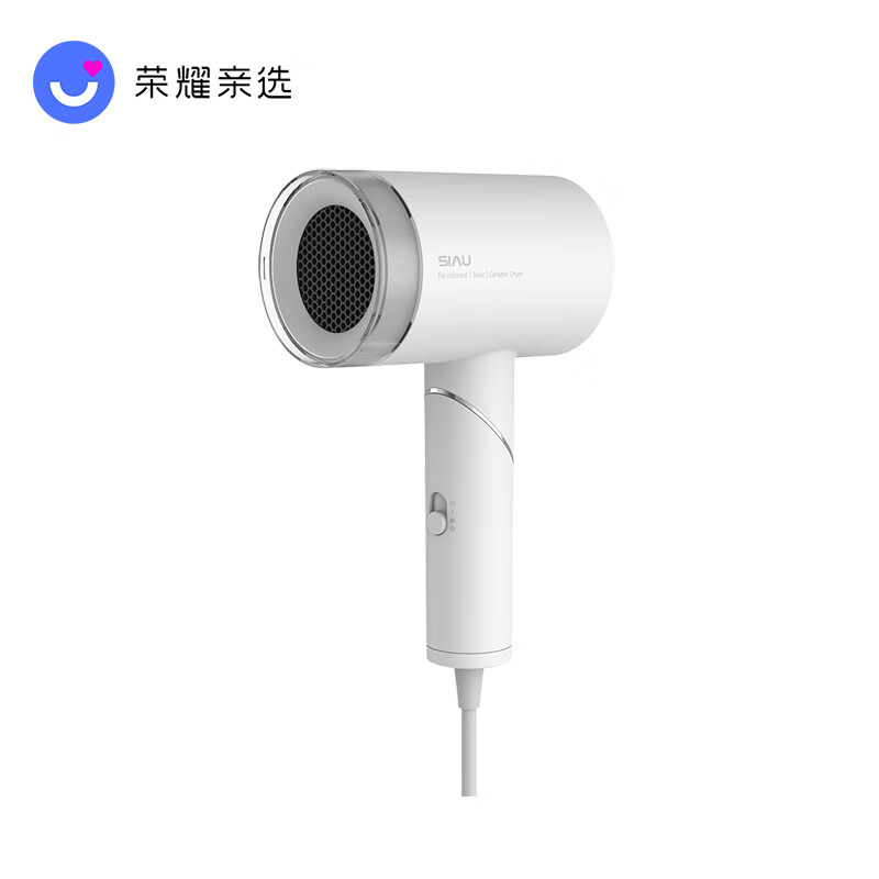 Glory Pro selected bioceramic hair dryer nearly 0 radiation health quick drying high concentration anion hair Ivory