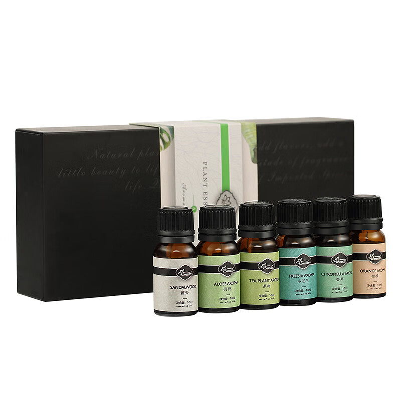 Komeito aromatherapy essential oil indoor bedroom room hotel fragrance aromatherapy machine humidifier special sleep lavender incense supplement incense six sets gift box containing grass wood incense