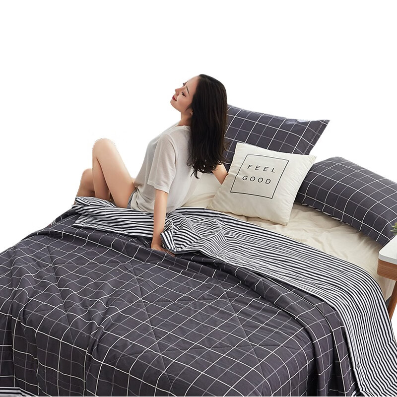 Tri-polar里外全棉空调被夏凉被 TP2864 迈哈密 150*200cm