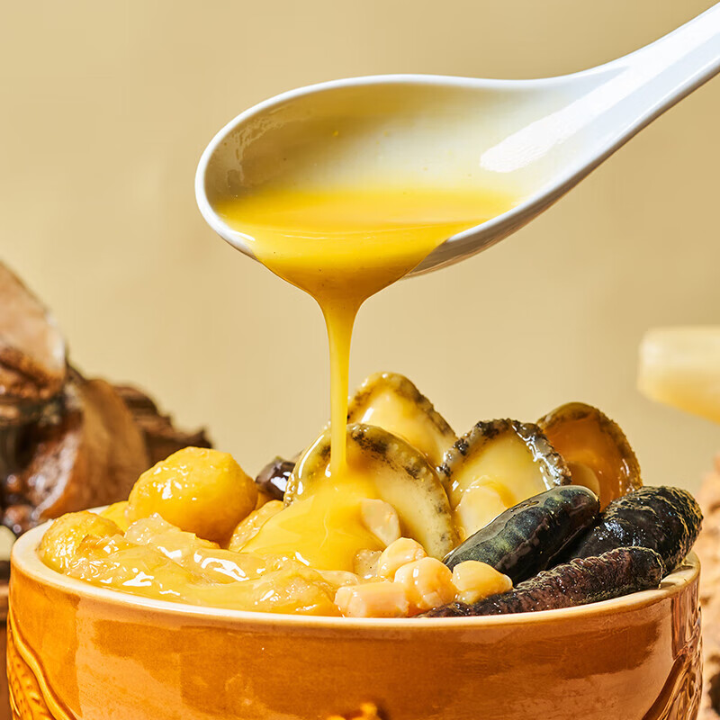 聚春园佛跳墙金汤230g盒装加热即食鲍鱼海参海鲜家宴年货送礼福州特产 金汤佛跳墙230g/1盒