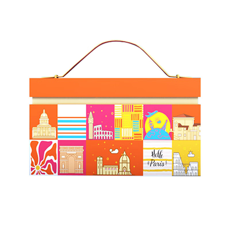 法蒂欧坚果礼盒 坚果果干蜜饯果脯法式糕点混合高端大礼包 甄爱巴黎1745g