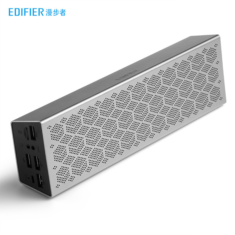 Edifier m380 multifunctional portable speaker wireless Bluetooth speaker long life Bluetooth 5.0 portable speaker Apple Silver