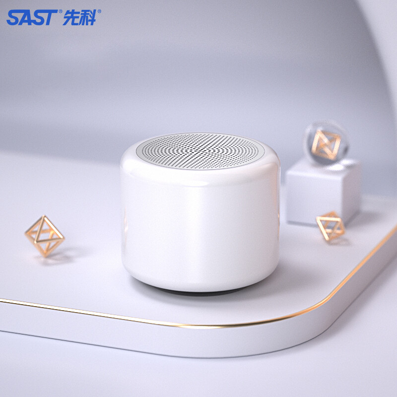 SAST A12 Ivory Bluetooth speaker wireless mini stereo portable mobile phone computer home outdoor loudspeaker subwoofer lovely creative gift speaker
