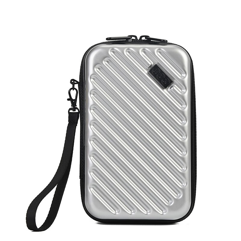 恒源祥（HYX）彩妆收纳盒电池零钱小件收纳盒 HYX0252玫红色