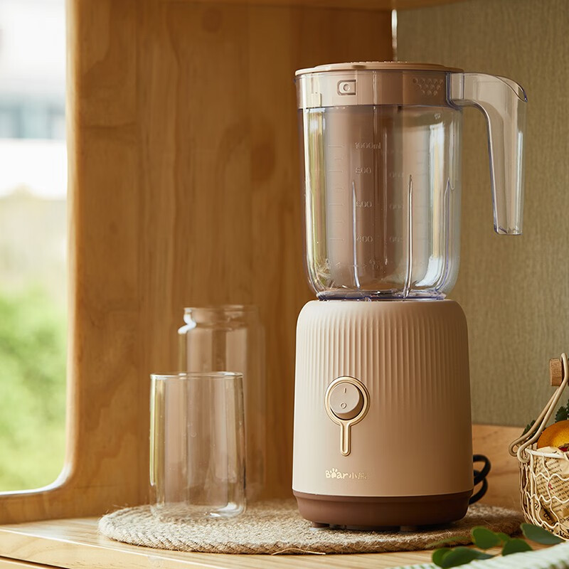 Bear辅食机婴儿宝宝料理机多功能家用小型破壁机搅拌机奶昔机LLJ-C10S2单杯