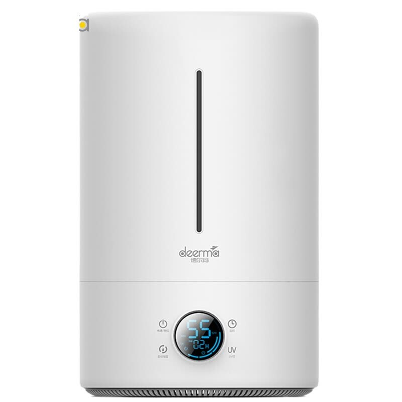 Delma deerma humidifier 5L high capacity UV sterilization lamp intelligent constant humidity digital screen display home office aromatherapy humidification dem-f628s