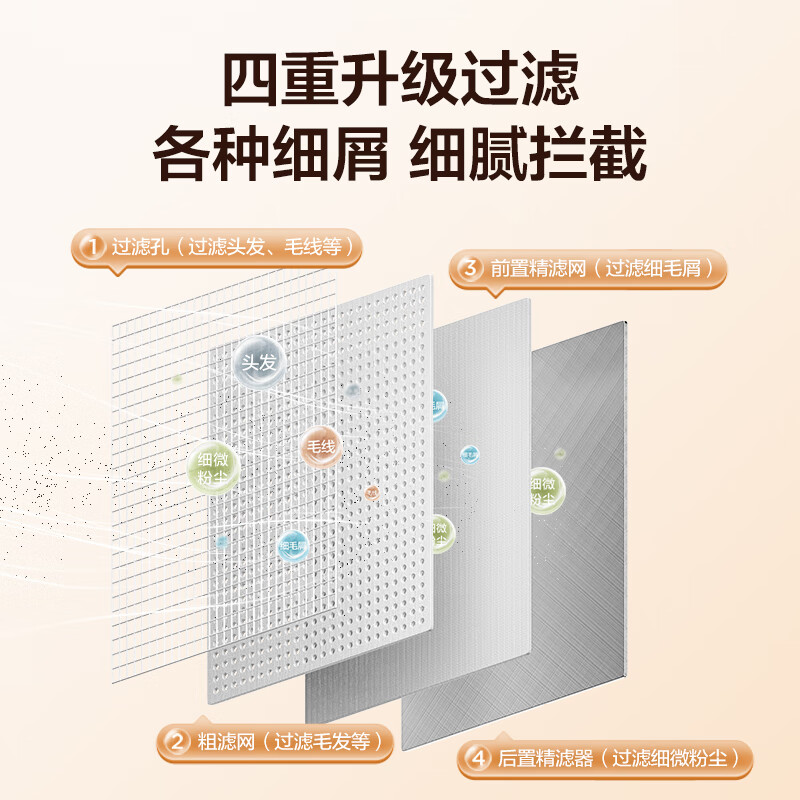 美的（Midea）烘干机 家用热泵式干衣机 10公斤 紫外线除菌 除螨除潮 祛除宠物毛发 MH100VH03Y