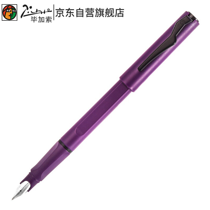 Picasso pen signature pen male and female students use adult calligraphy pen 0.5mm ink pen ISTA series 618 matte purple