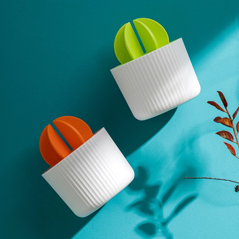 茶花（CHAHUA） 茶花雪糕模具PP家用自制冰棍冻棒冰冰糕儿童做冰淇淋小冰棒冰格 【1个装橘色】植享冰棒模