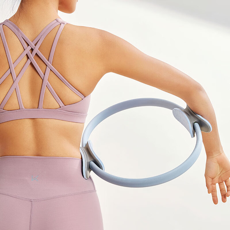 Keep shaping beauty Pilates circle Yoga for beginners open shoulder open back Fitness Yoga wheel cherry powder
