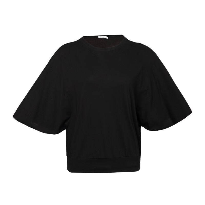 CA200088 Women's simple loose-fitting off-the-shoulder T-shirt