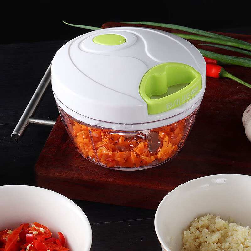 Baijie manual multifunctional chopper garlic masher Mincer meat grinder minced meat dumpling stuffing stirring garlic beating garlic stirring garlic hand cutting garlic device cp-216