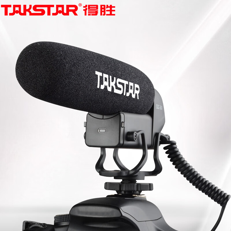 Takstar sgc-600 SLR camera microphone camera external recording gun interview microphone DV pickup microphone black