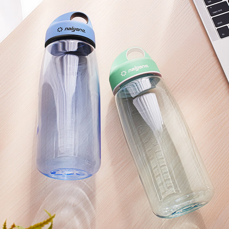 Nalgene original imported water cup from the United States large capacity sports fitness leak proof household plastic kettle creative handy cup male 900ml