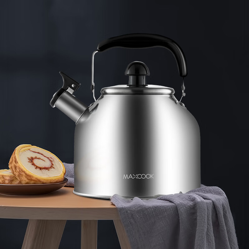 Maxcook 304 stainless steel kettle 5L thickened Japanese sounding gas induction cooker general mch288