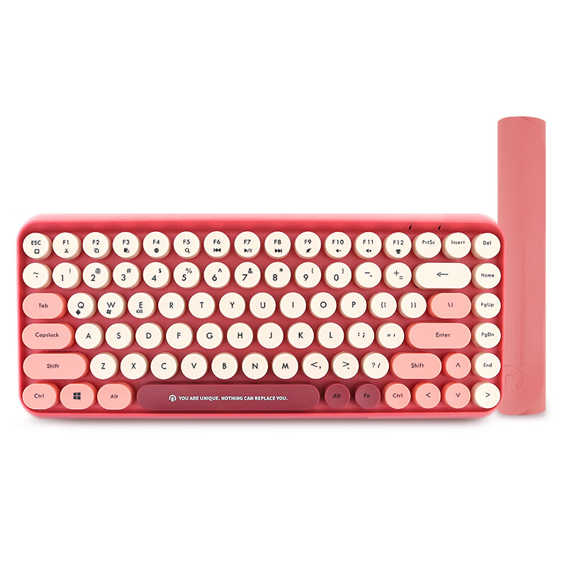 Rantopad rf200 Bluetooth Keyboard iPad tablet wireless female office dot Apple external connectable mobile phone keyboard set pink