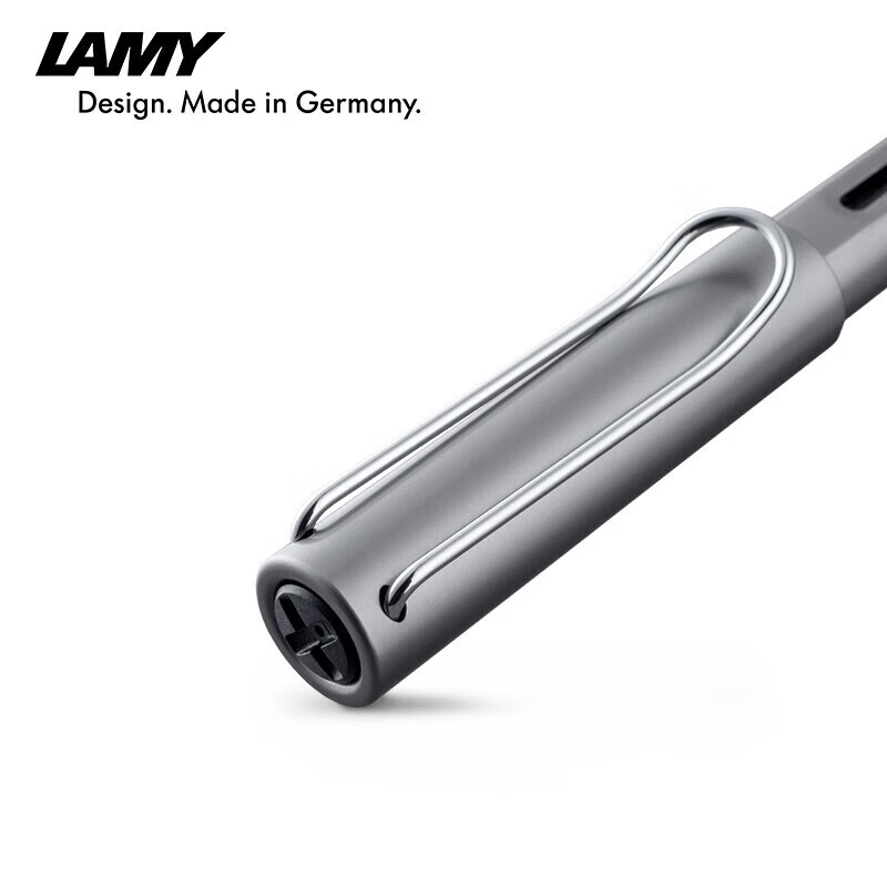 凌美（LAMY）钢笔 恒星系列墨水笔签字笔 书写练字正姿钢笔 企业团购定制 深灰色26--0.5mm