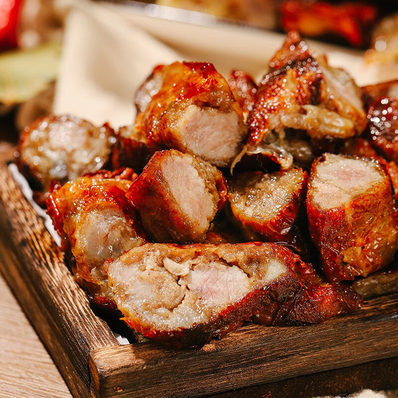 海佳晟厦门五香肉卷闽南漳州手工石码特产猪肉五香条豆皮早餐半成品商用 闽南五香卷8条/500g