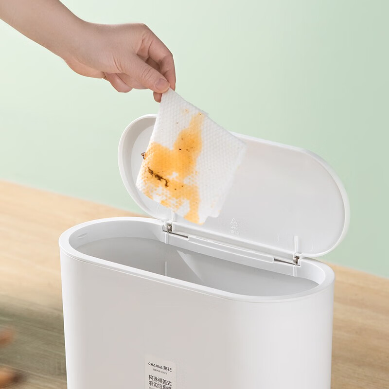 茶花（CHAHUA）厨房湿纸巾去油去污家用油烟机清洁湿纸巾加大加厚一次性抹布 2包100片