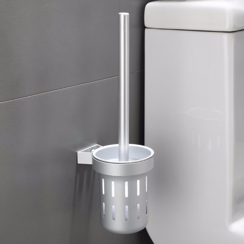 Hu xiansen toilet brush rack set hole free toilet brush rack wall hanging