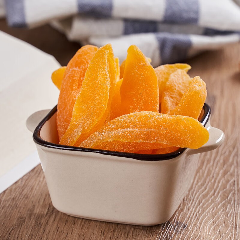 鲜记 黄桃干468g/罐