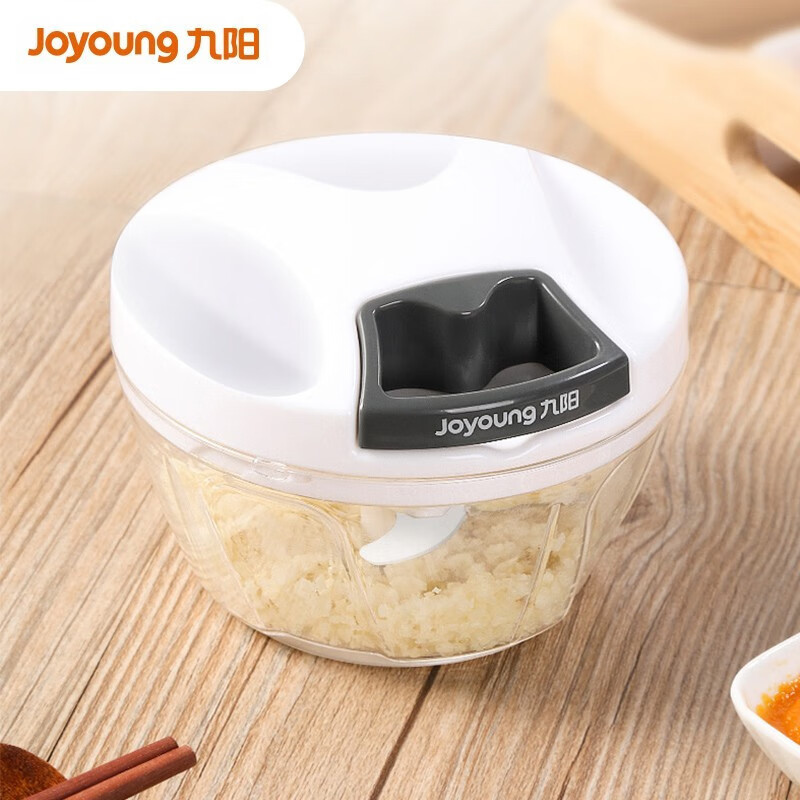 Joyong manual chopper hand-held garlic masher vegetable chopper meat chopper 400ml s0394