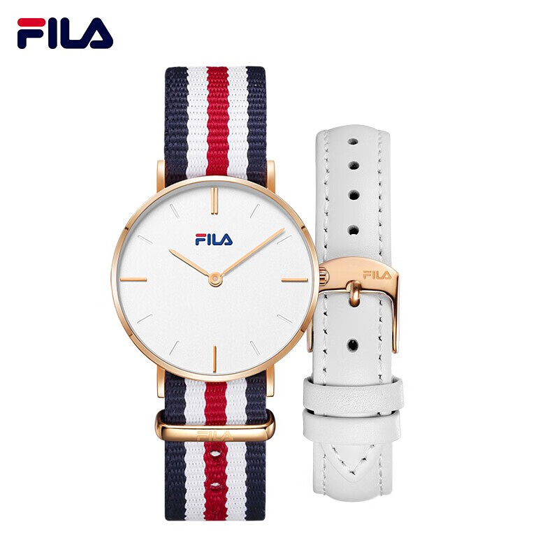 FILA watch women's pin buckle nylon cloth belt fashion women's simple quartz student watch fll38-6028-778102