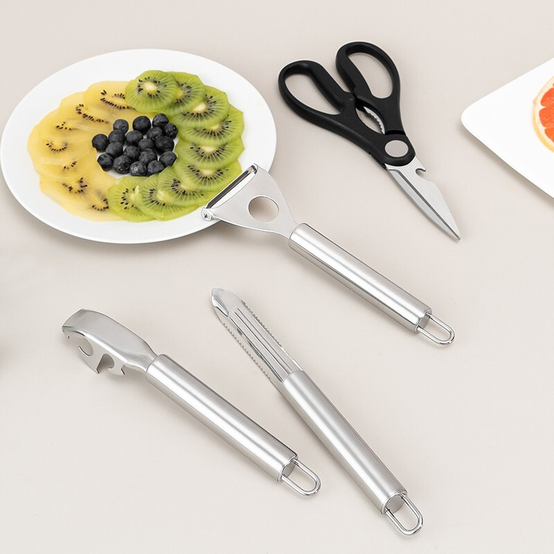 Debo德铂西弗勒斯刀具套装不锈钢厨房工具组合DEP-749