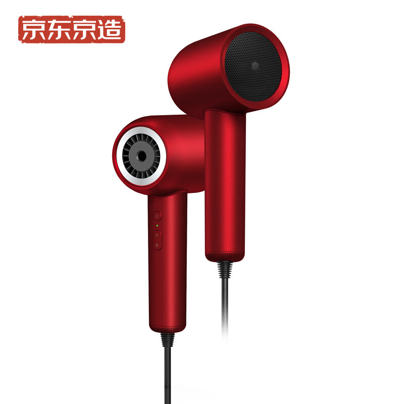 Jingdong jingzao intelligent water ion hair dryer household Retro Red [gift box version] negative ion large air volume constant temperature cold and hot air hair dryer