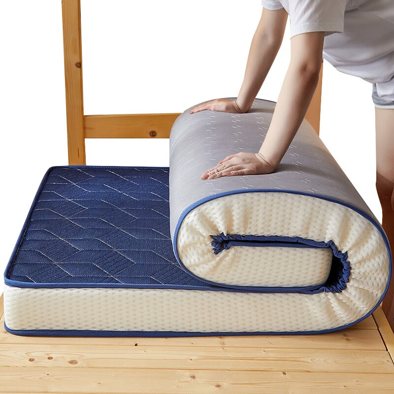 Tri-polar软垫乳胶床垫软床褥垫 TP2811 乳胶3D灰色-阶梯9厘米 150*200cm