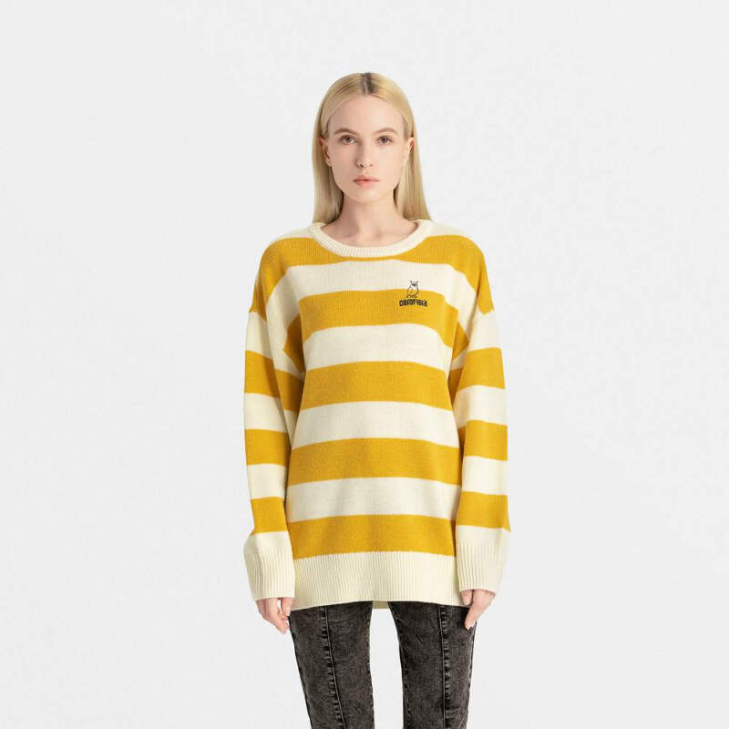 pullover yellow CF130033
