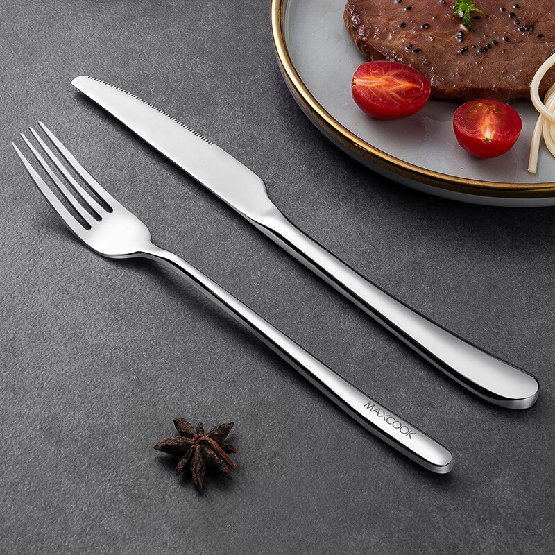 Maxcook 304 stainless steel knife and fork tableware two-piece set of Western tableware mcgc352