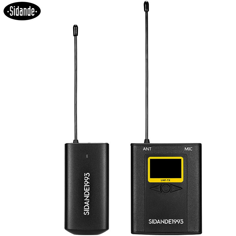 Sidende mic-31 Lavalier microphone wireless mic camera interview radio Mike bee vlog voice controlled microphone recording