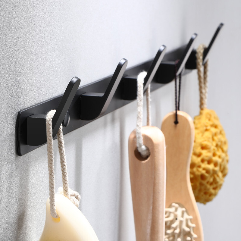 Hu xiansen hook wall hanging sticky hook towel row hook hole free clothes wardrobe fitting room hat wall hanging hook